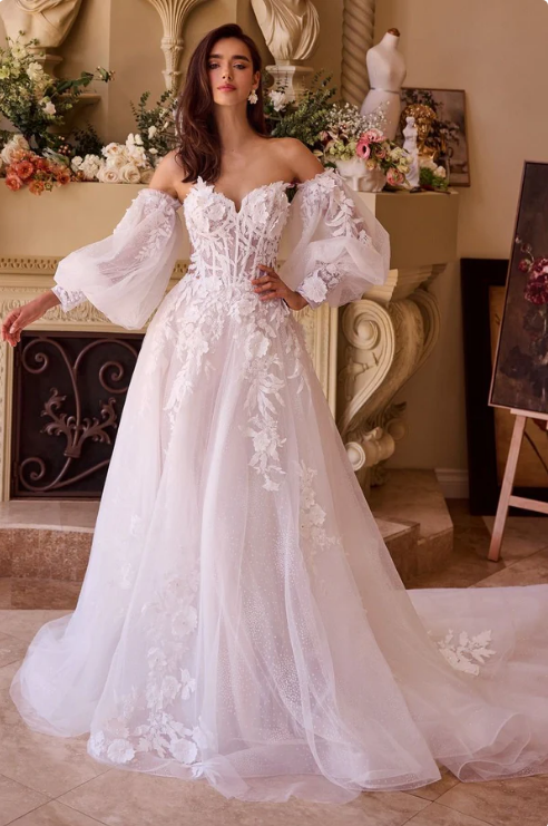 Lace Wedding Gown - LL018B