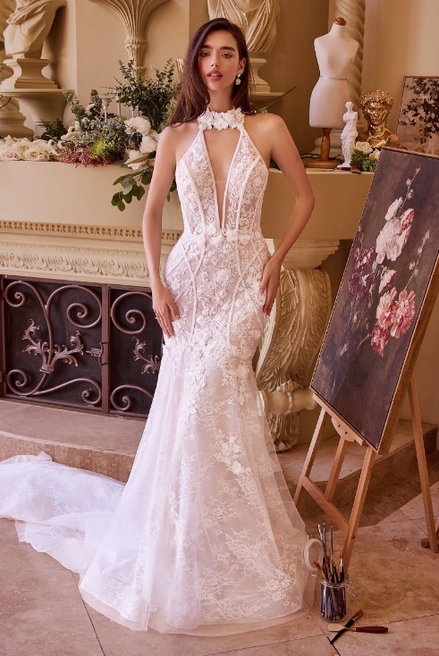 HAlter Mermaid Wedding Dress - LL019B