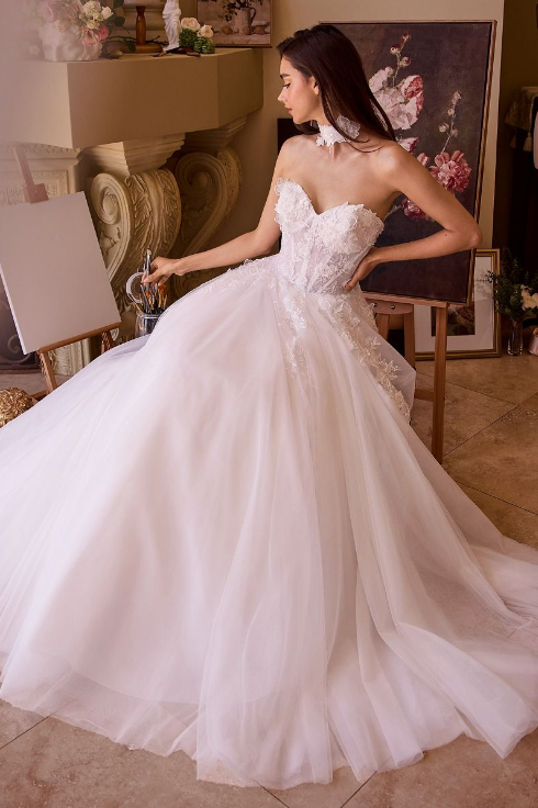 Tulle Wedding Ball Gown - LL041B