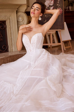 Sequin Wedding Ball Gown - LL043B