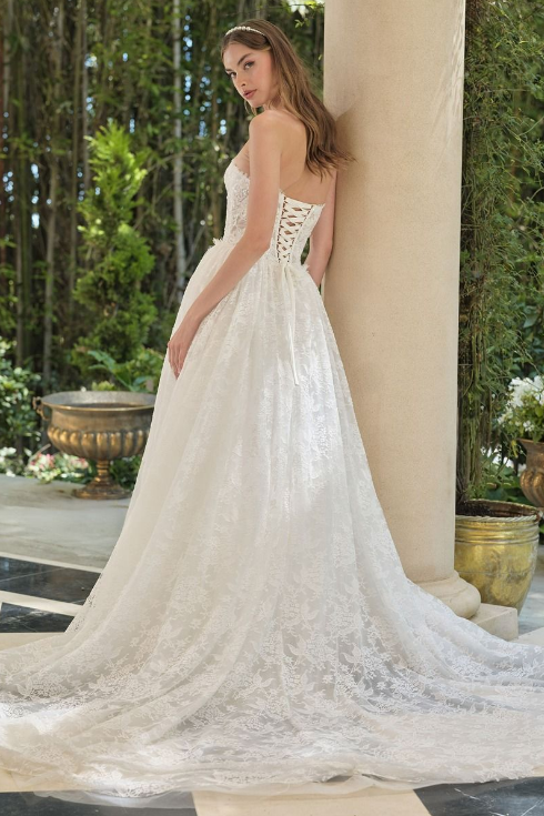 Strapless Aline Gown - LL061B