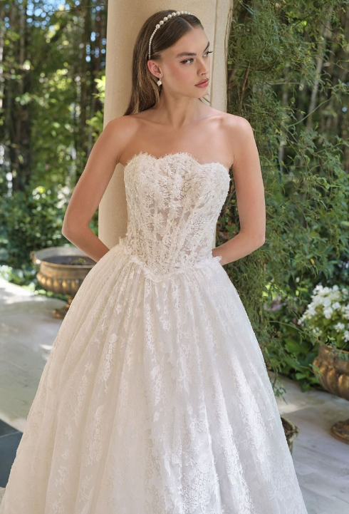 Strapless Aline Gown - LL061B