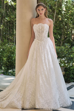 Strapless Aline Gown - LL061B