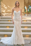 Fit And Flare Bridal Gown - LL071B