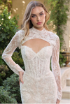 Fit And Flare Bridal Gown - LL071B