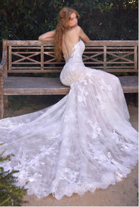 Halter Mermaid Dress - LL077B