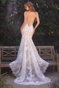 Halter Mermaid Dress - LL077B