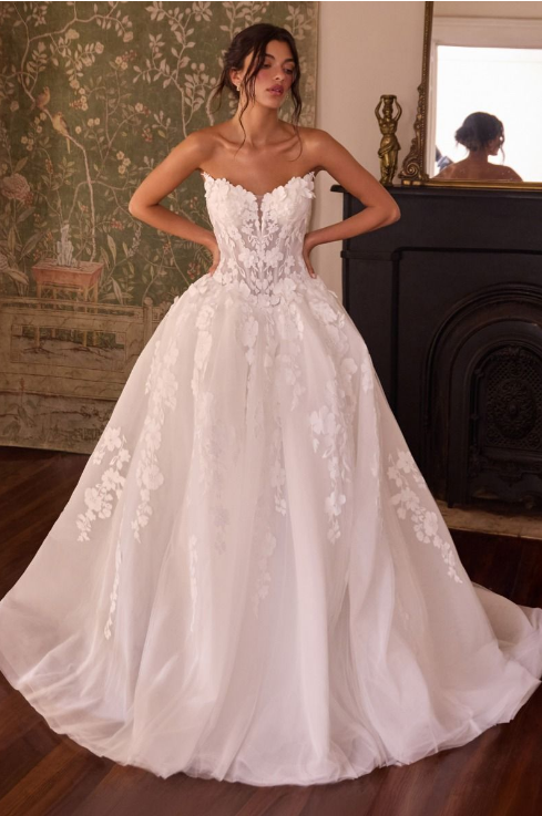 Strapless Ballgown - LL078B