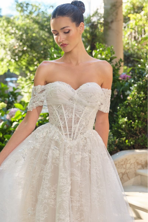 Corset Ball Gown Dress - LL090B