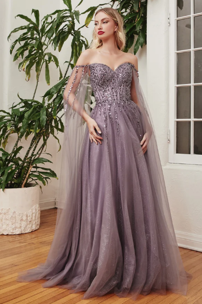 Beaded Evening Gown - LL0204EV